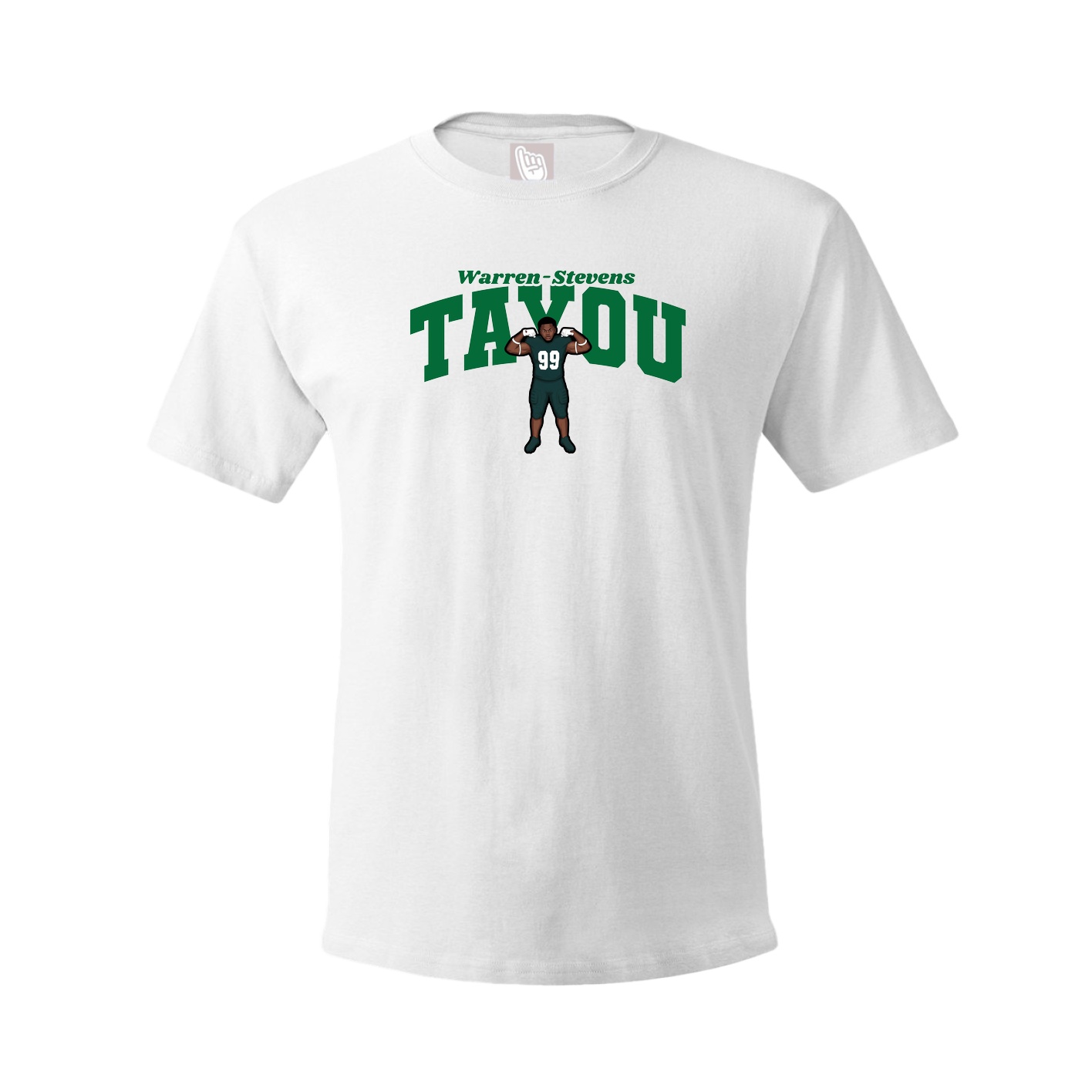Tee — Signature Arch in White