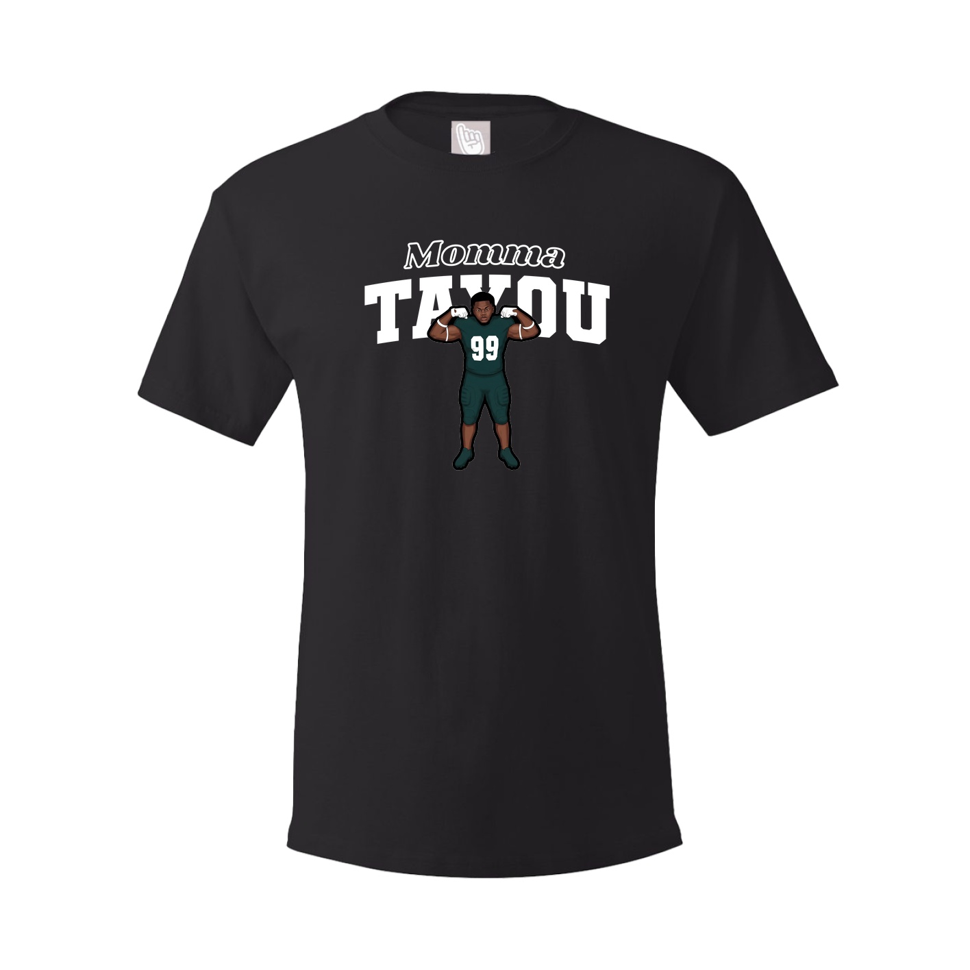 Youth Tee — Mothers Day Block in Black