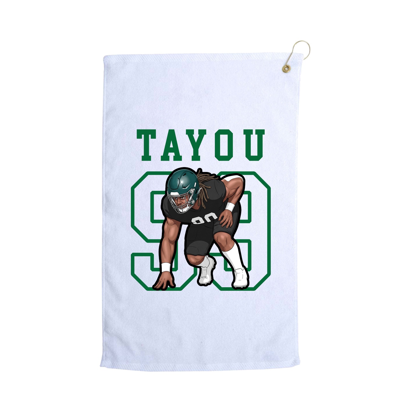 Golf Towel — Shirsey in White