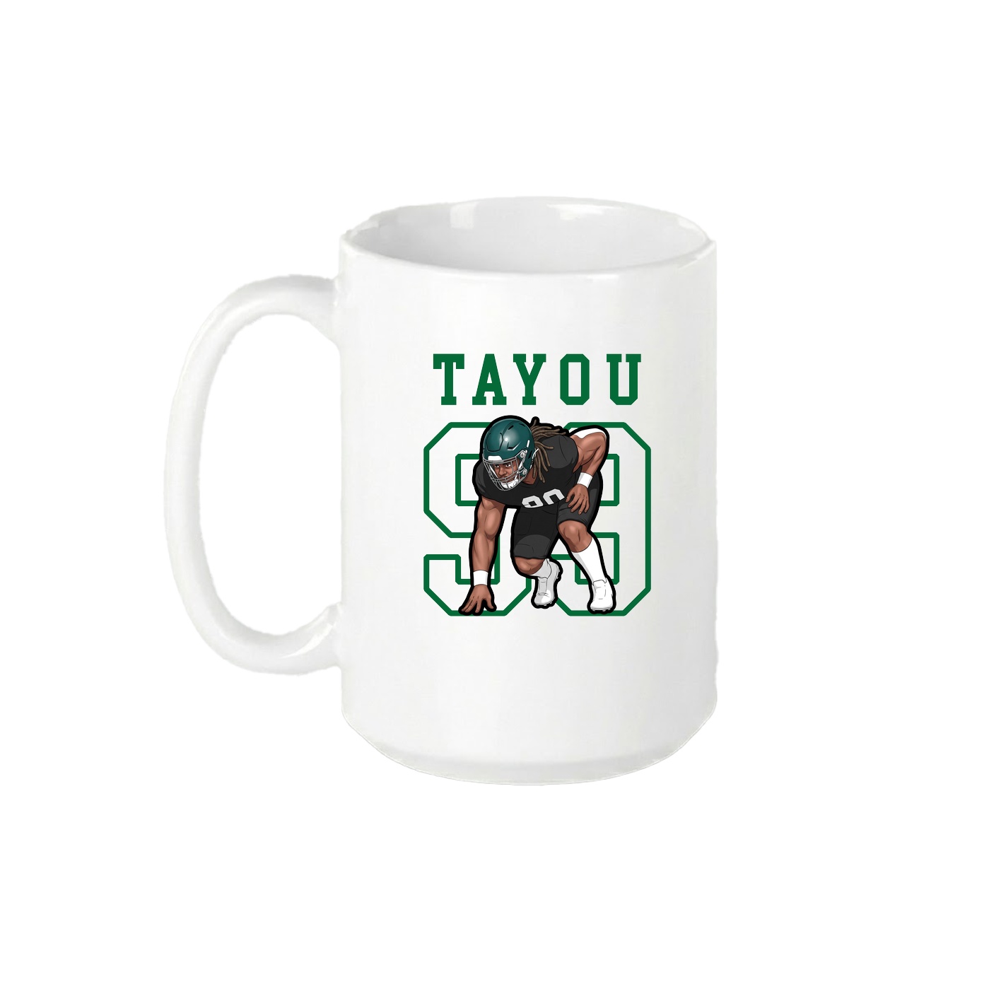 15oz Coffee Mug — Shirsey in White