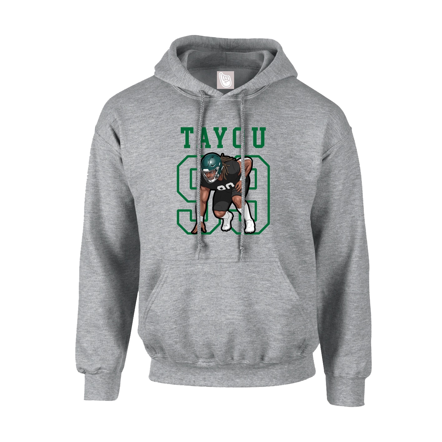 Hoodie — Shirsey in Grey
