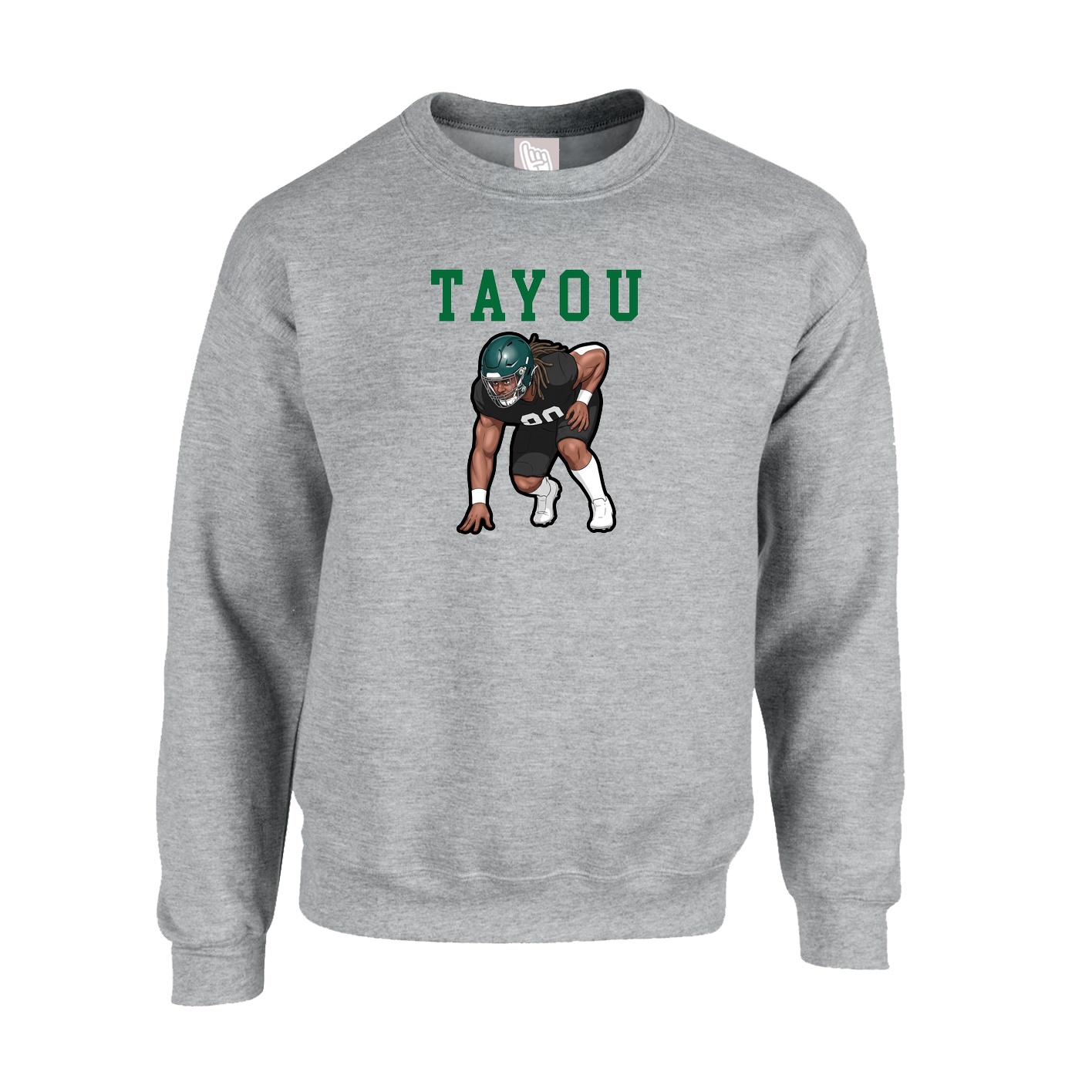 Fleece Crew — Shirsey in Grey