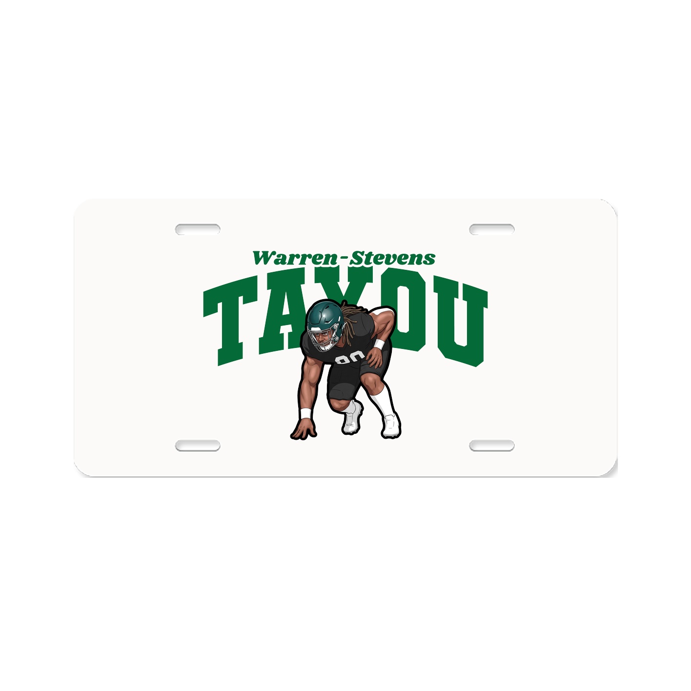 License Plate — Signature Arch in Classic