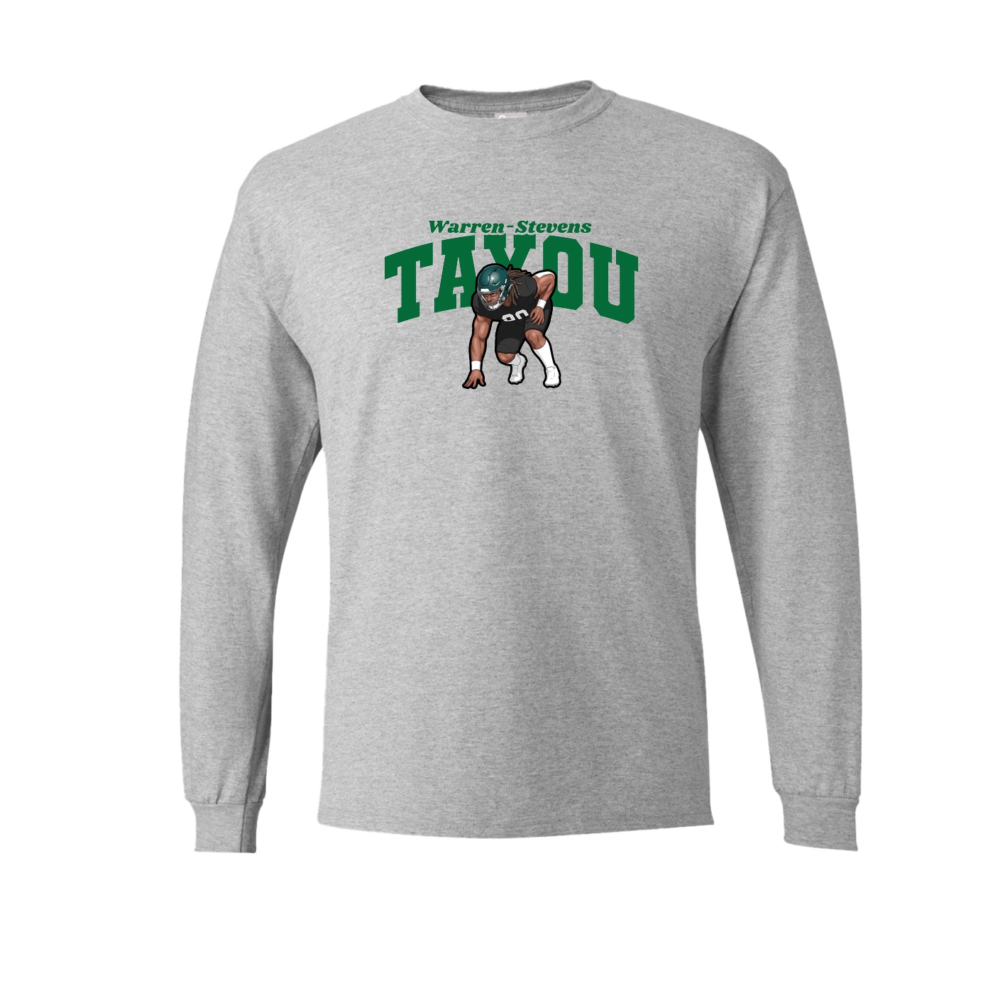 Long Sleeve Tee — Signature Arch in Grey