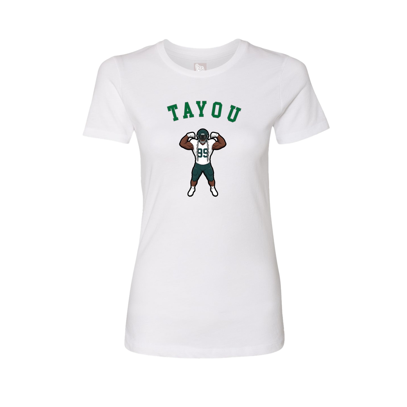 Womens Tee — Shirsey Arch in White
