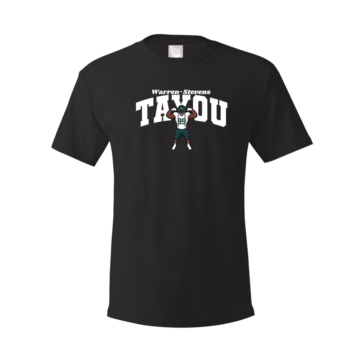 Youth Tee — Signature Arch in Black