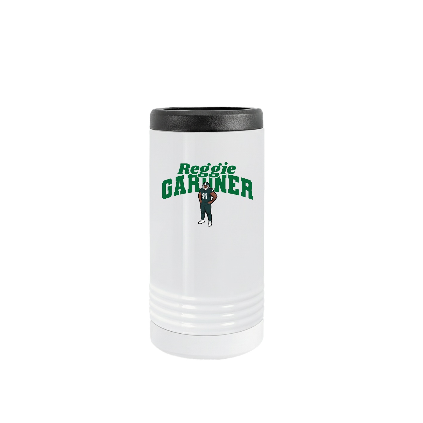 Slim Beverage Holder — Signature Arch in White
