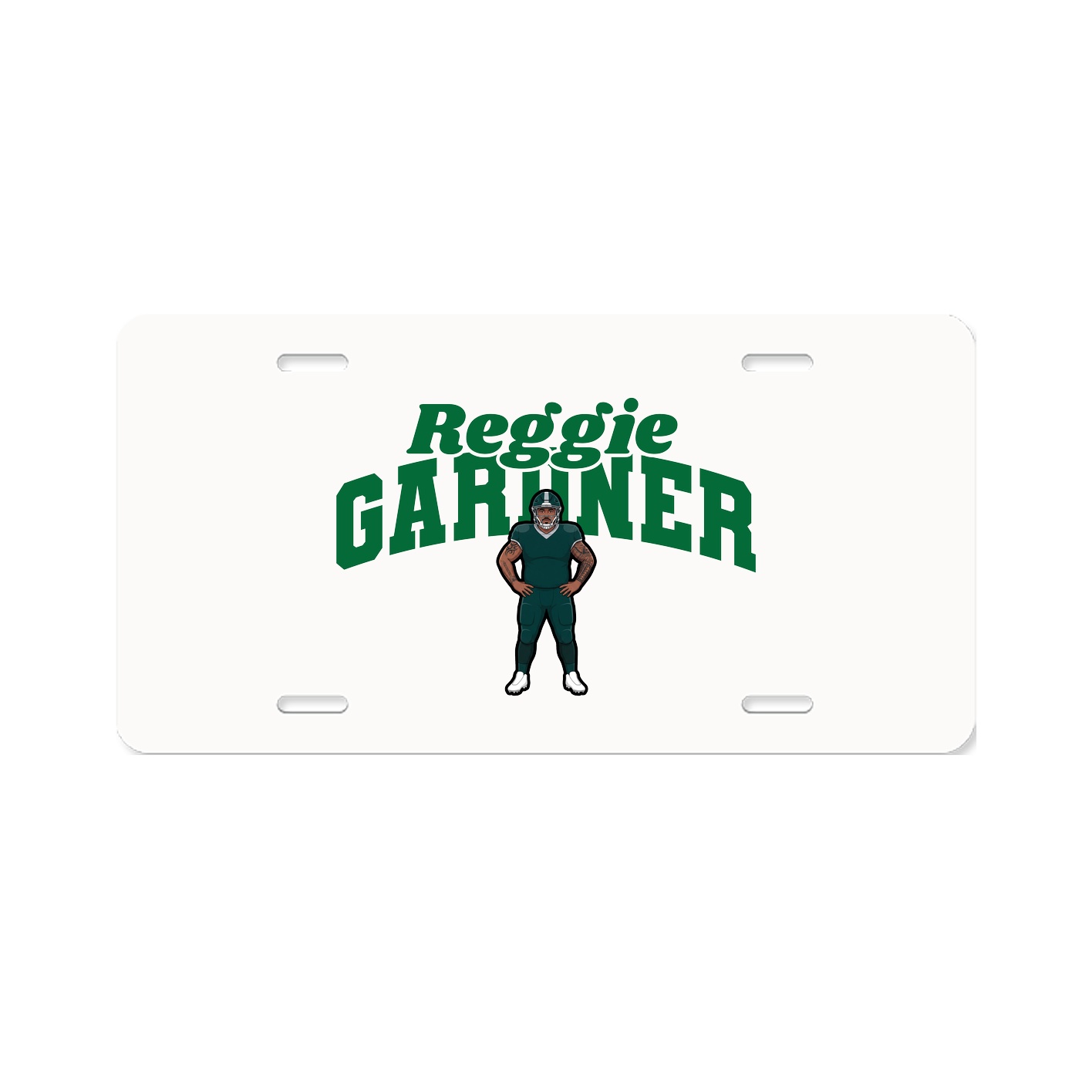 License Plate — Signature Arch in Classic