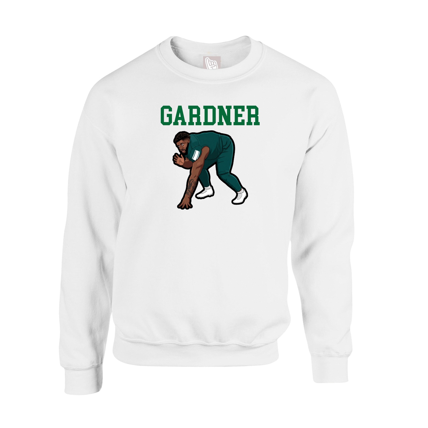 Fleece Crew — Shirsey in White