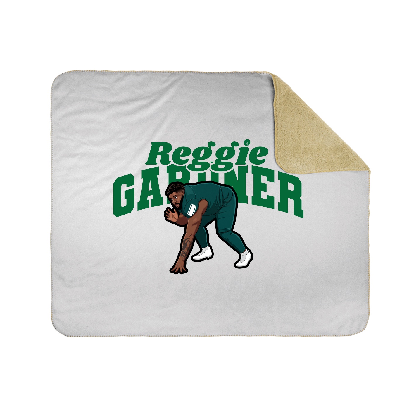 Throw Blanket — Signature Arch in White
