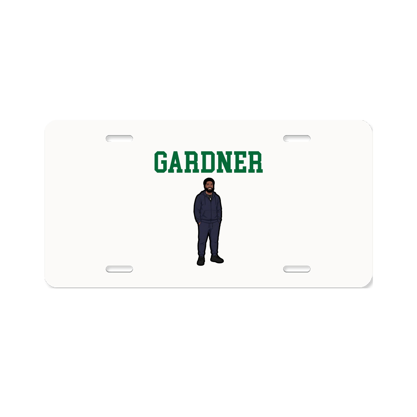 License Plate — Shirsey in Classic
