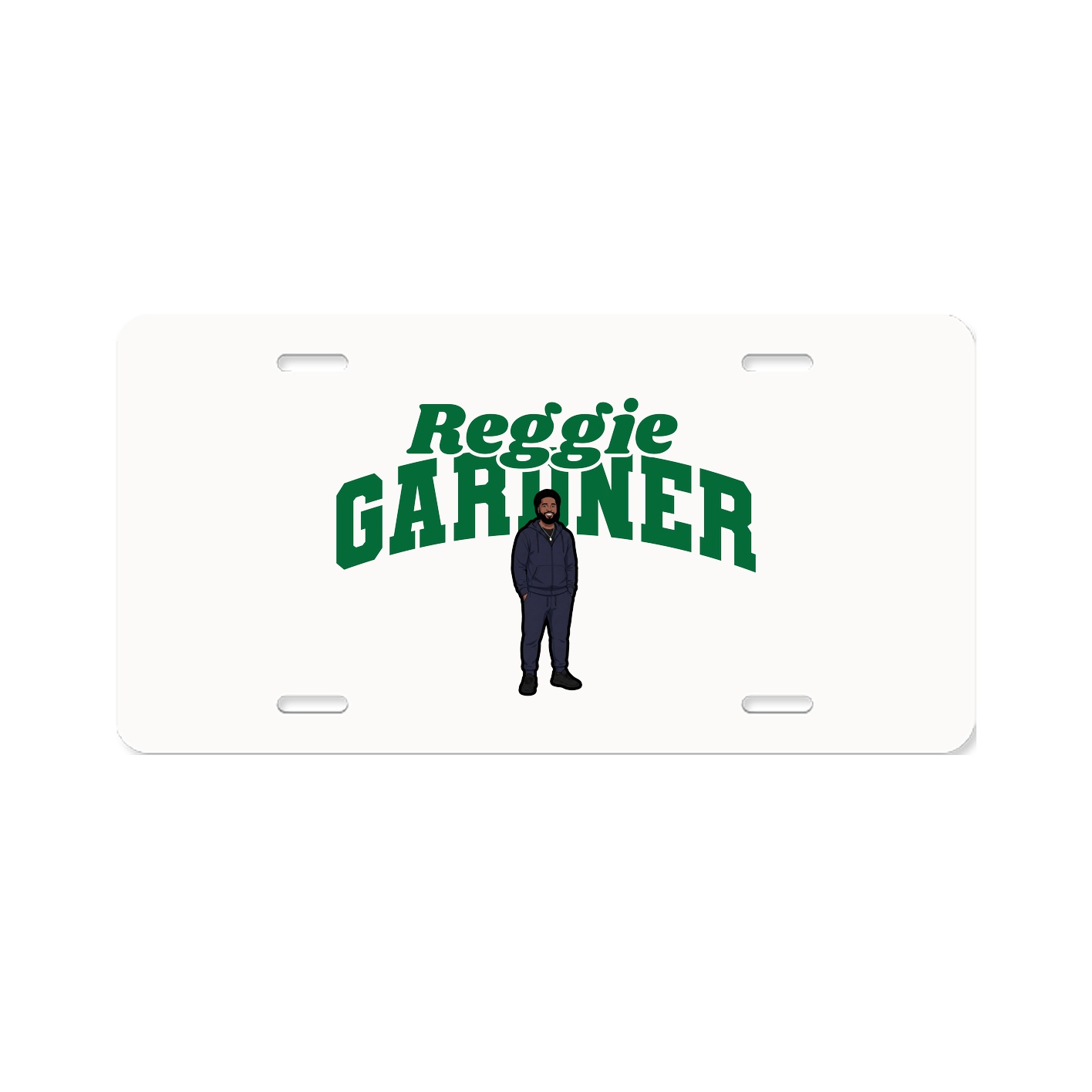 License Plate — Signature Arch in Classic