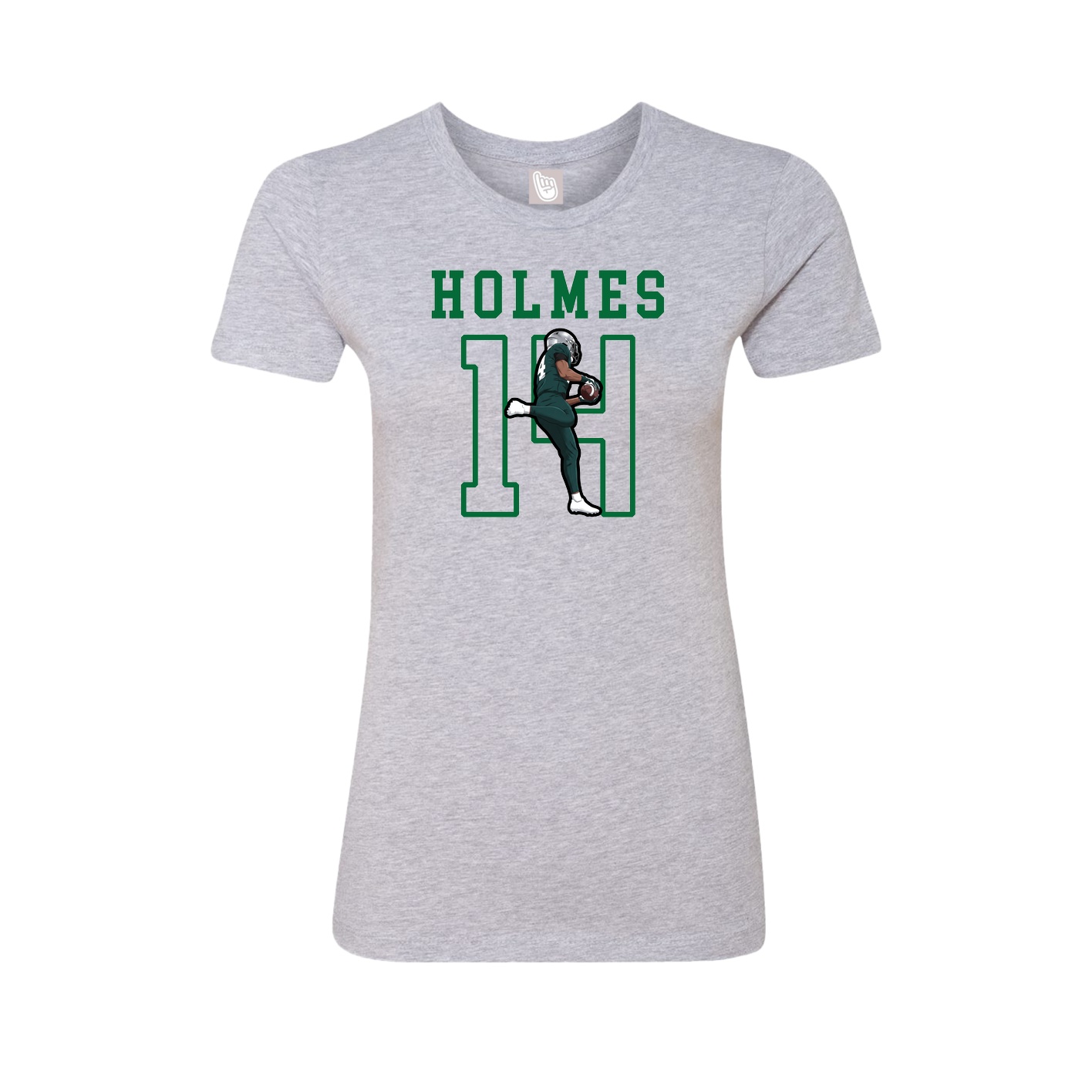 Fitted Women's Tee — Shirsey in Grey