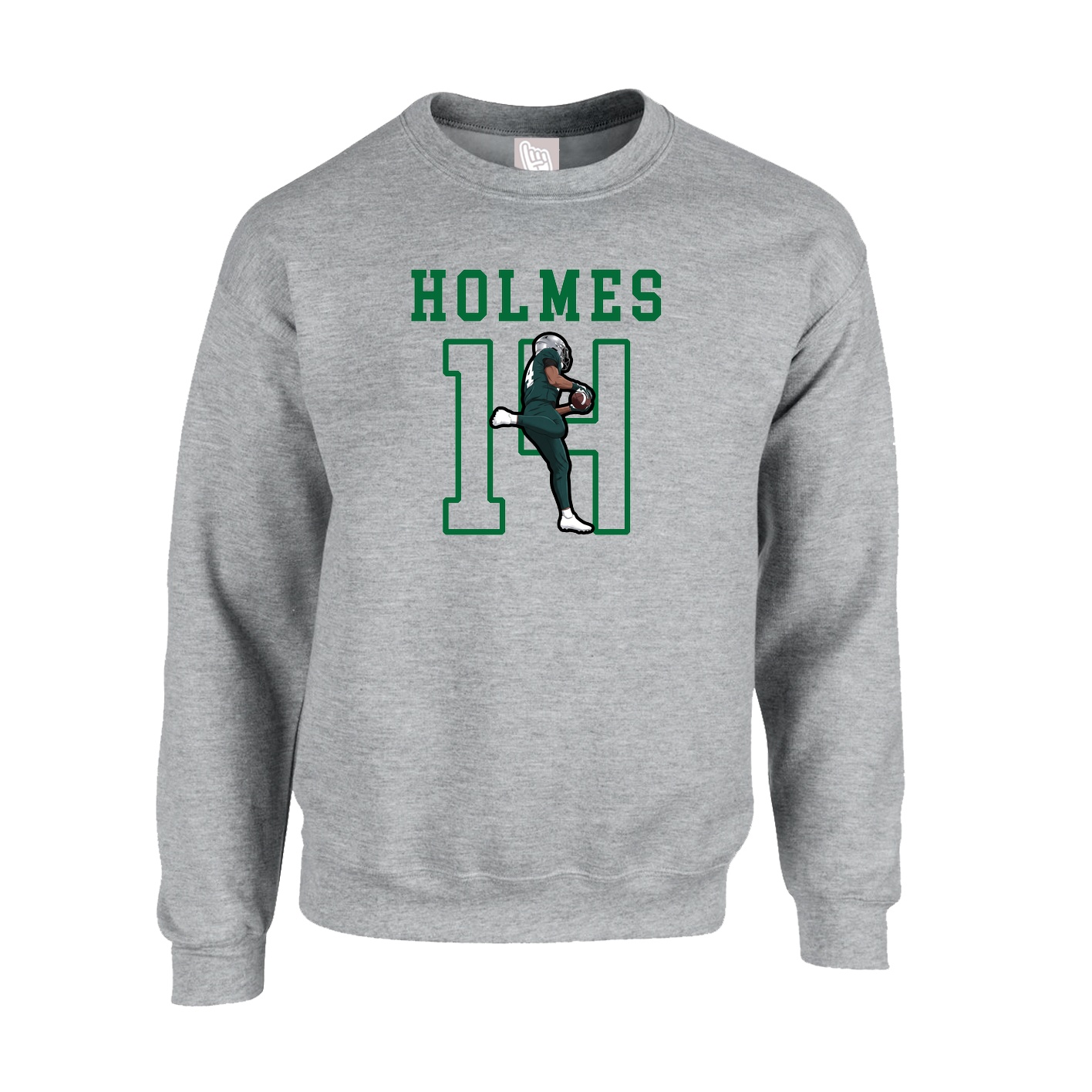 Fleece Crew — Shirsey in Grey