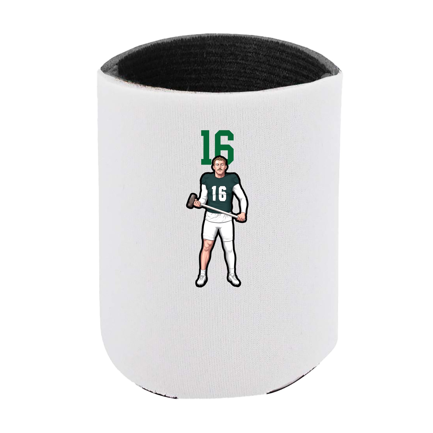Can Holder — Number Top in White