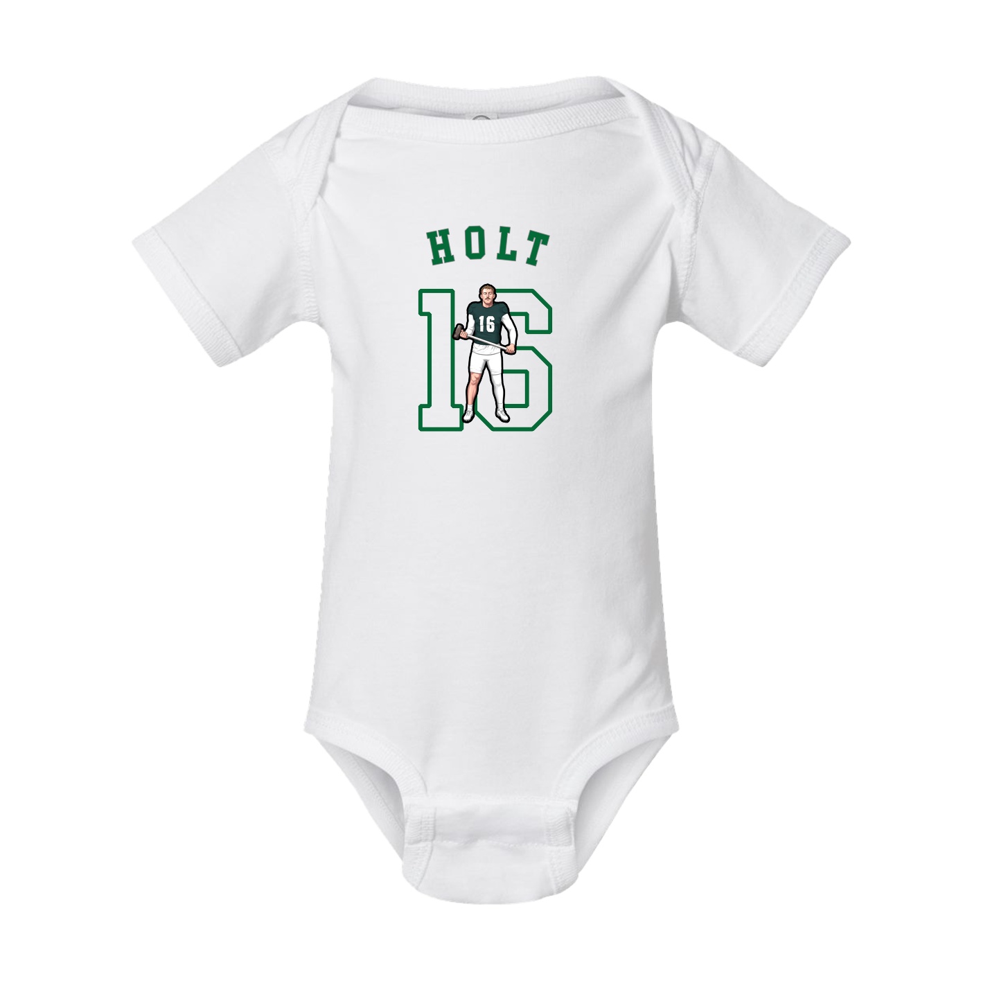 Baby Onesie — Shirsey Arch in White