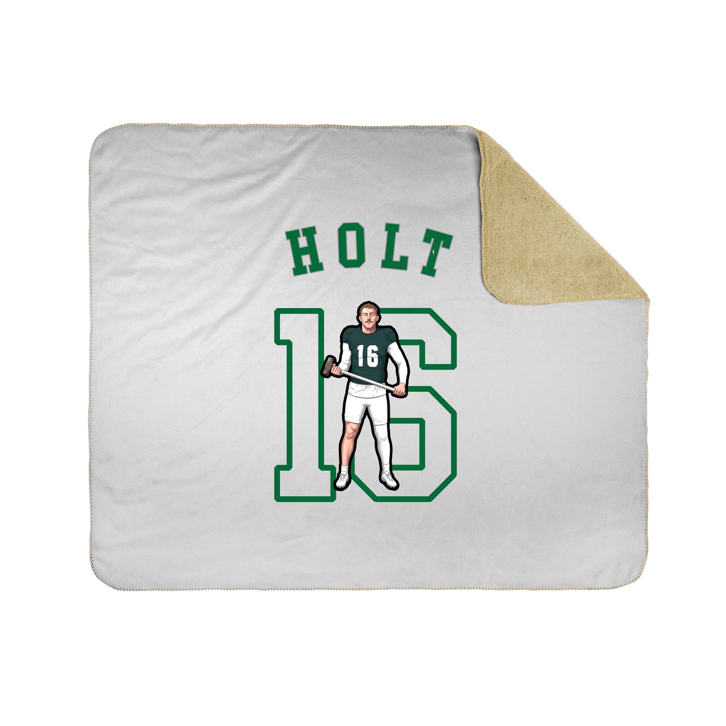 Throw Blanket — Shirsey Arch in White