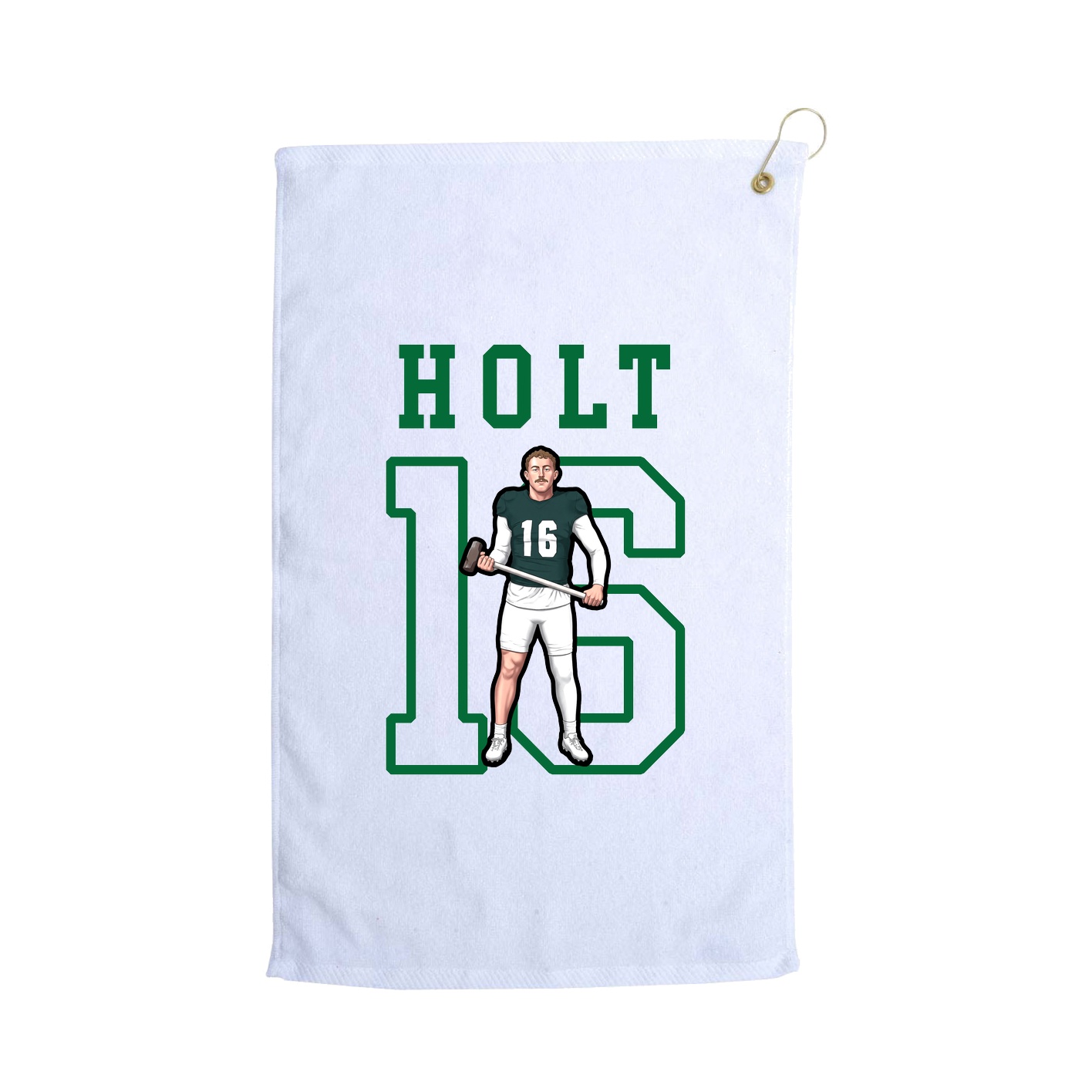 Golf Towel — Shirsey in White