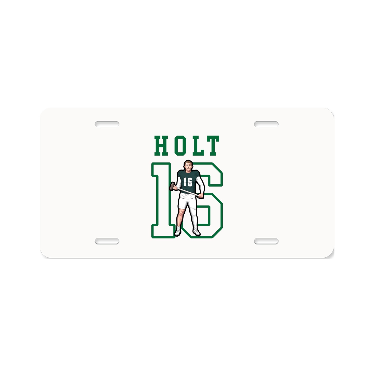 License Plate — Shirsey in Classic
