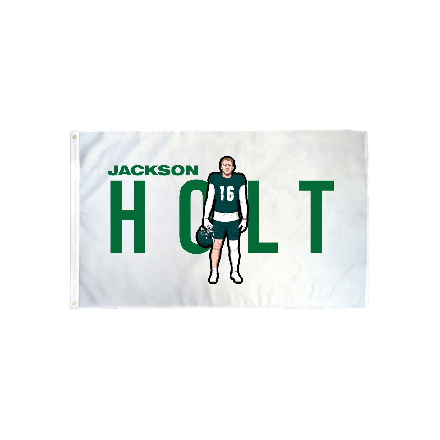 3x5 Flag — Player Name in Classic