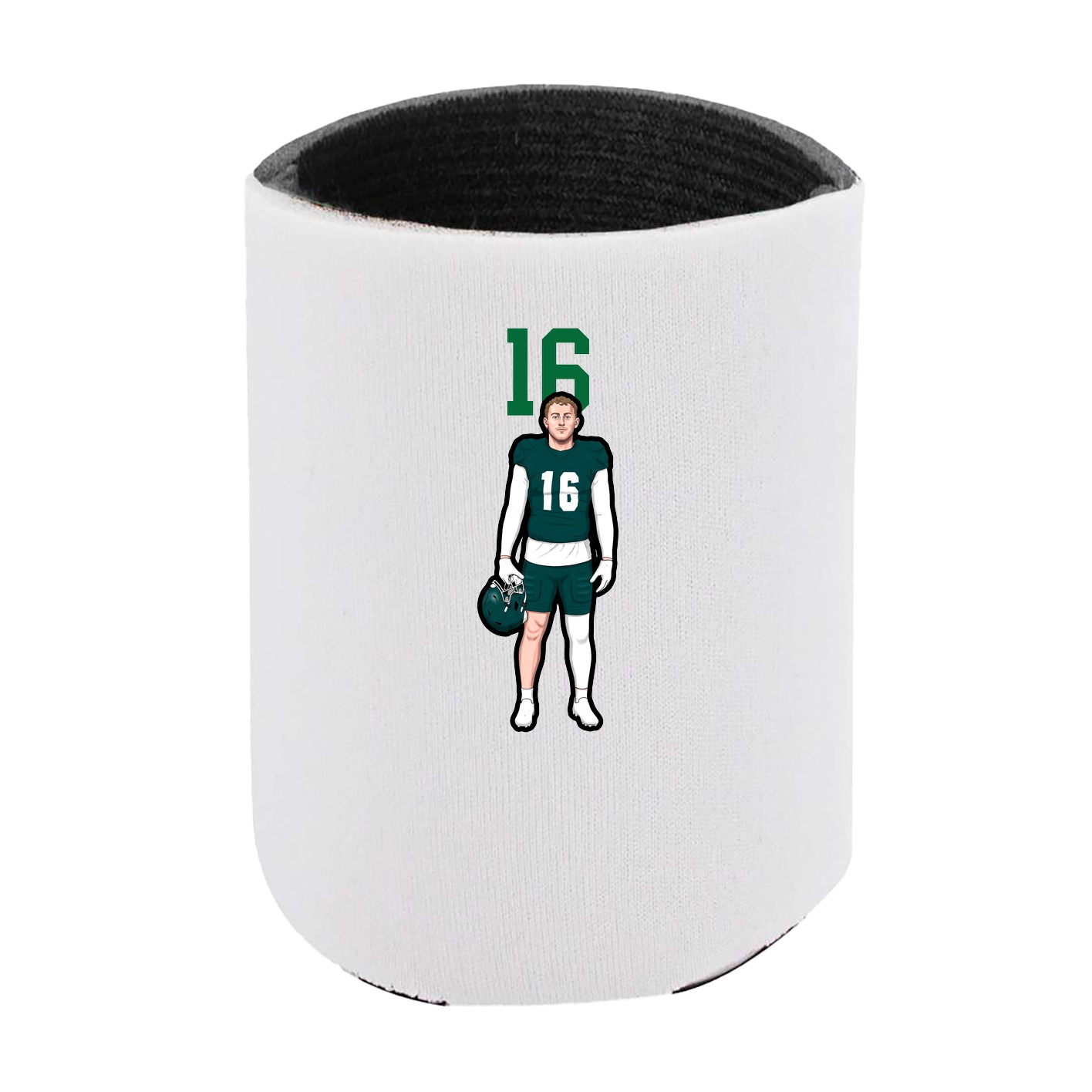 Can Holder — Number Top in White