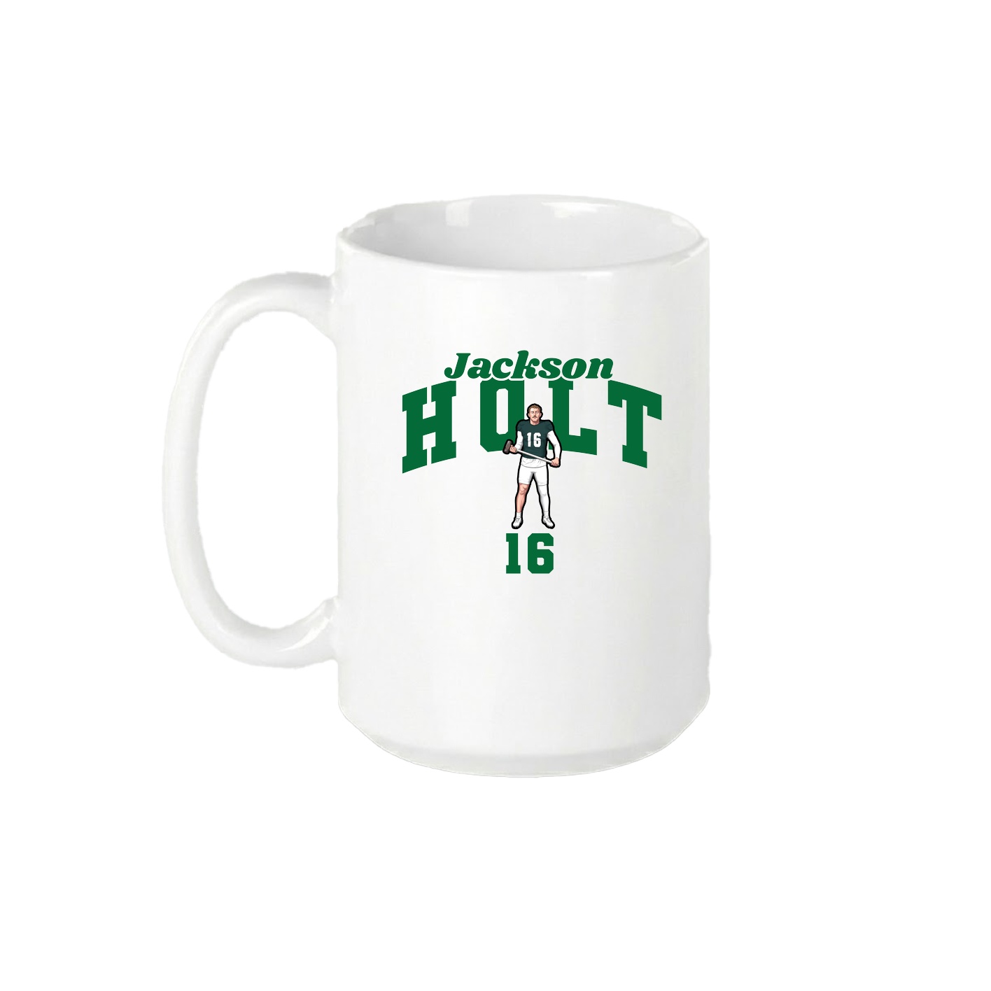15oz Coffee Mug — Signature Arch in White