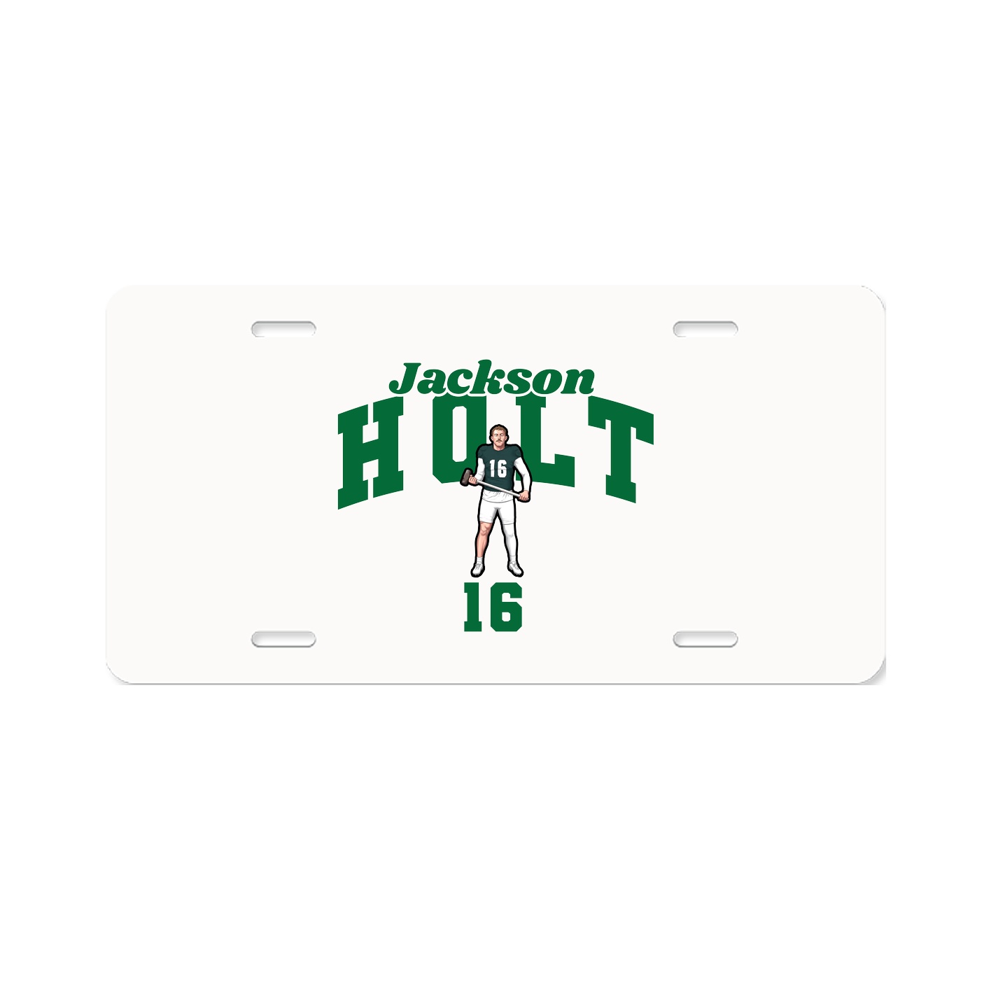License Plate — Signature Arch in Classic