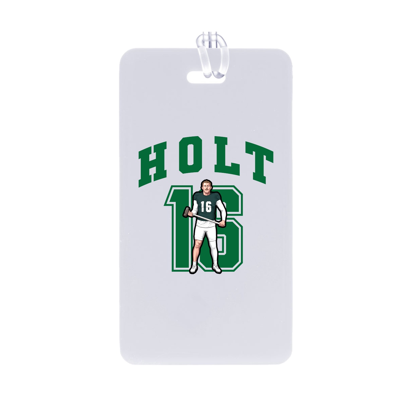 Bag Tag — Number in Classic