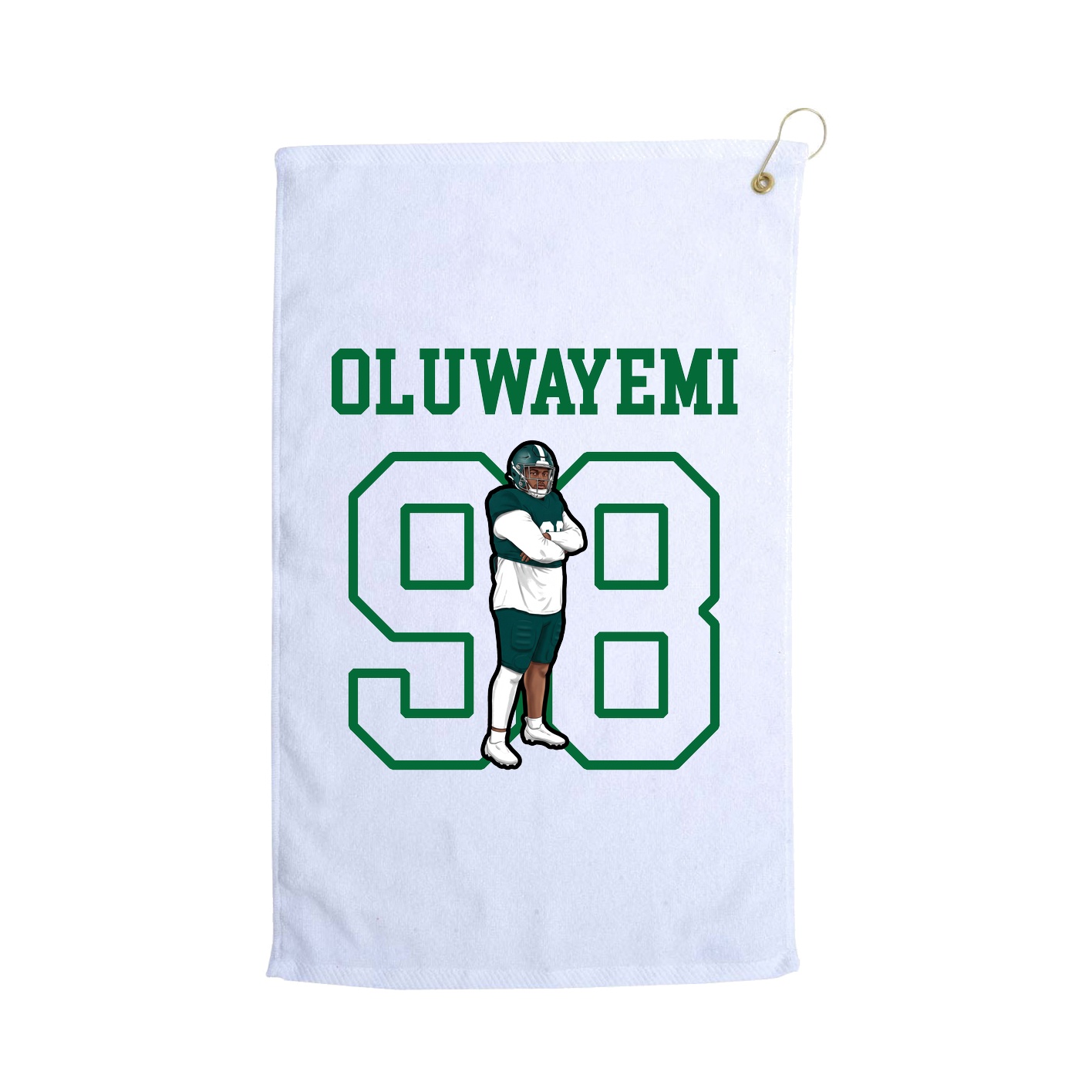 Golf Towel — Shirsey in White