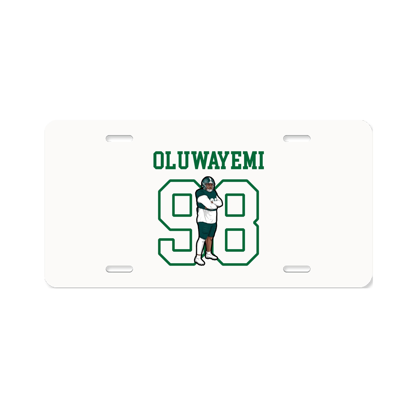 License Plate — Shirsey in Classic