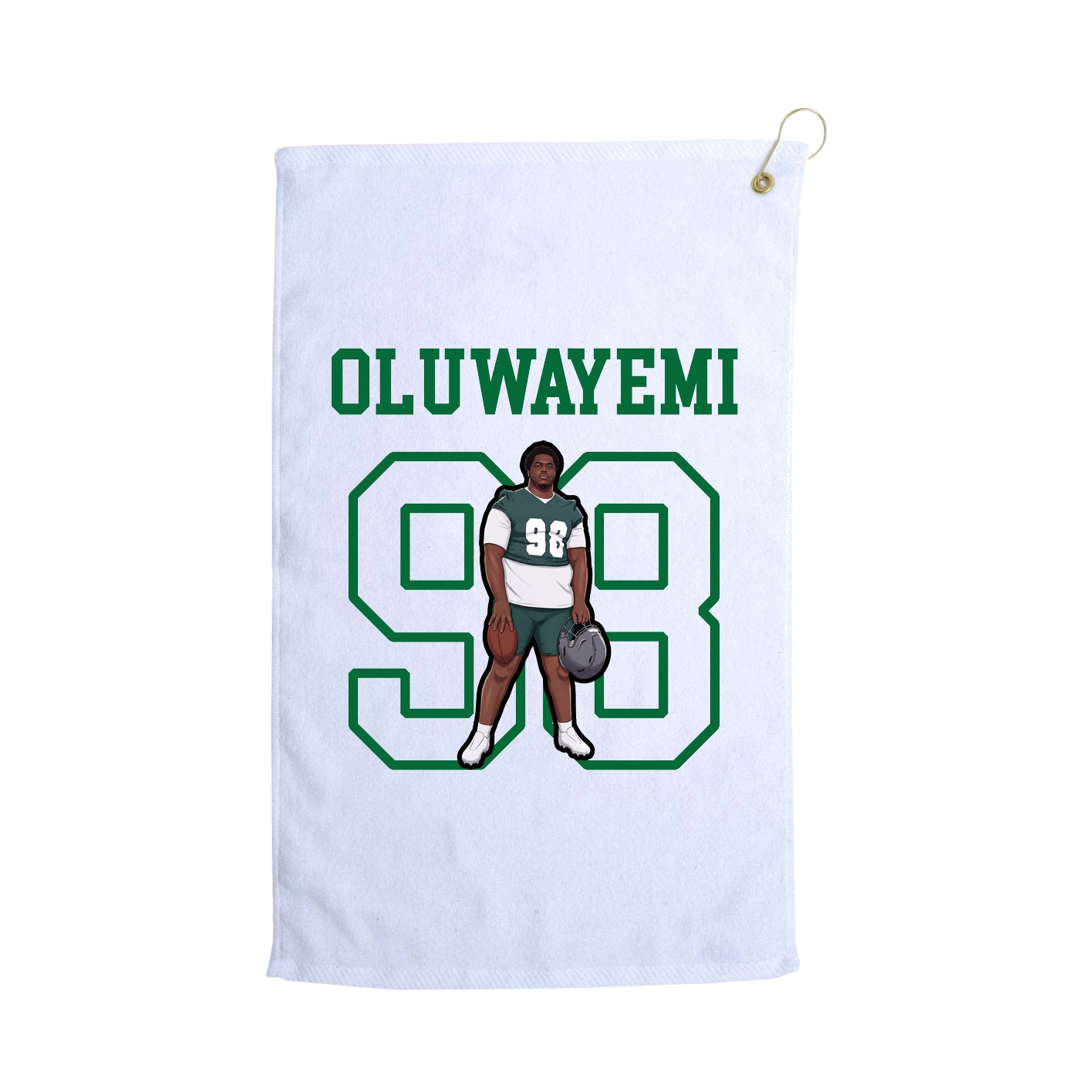 Golf Towel — Shirsey in White