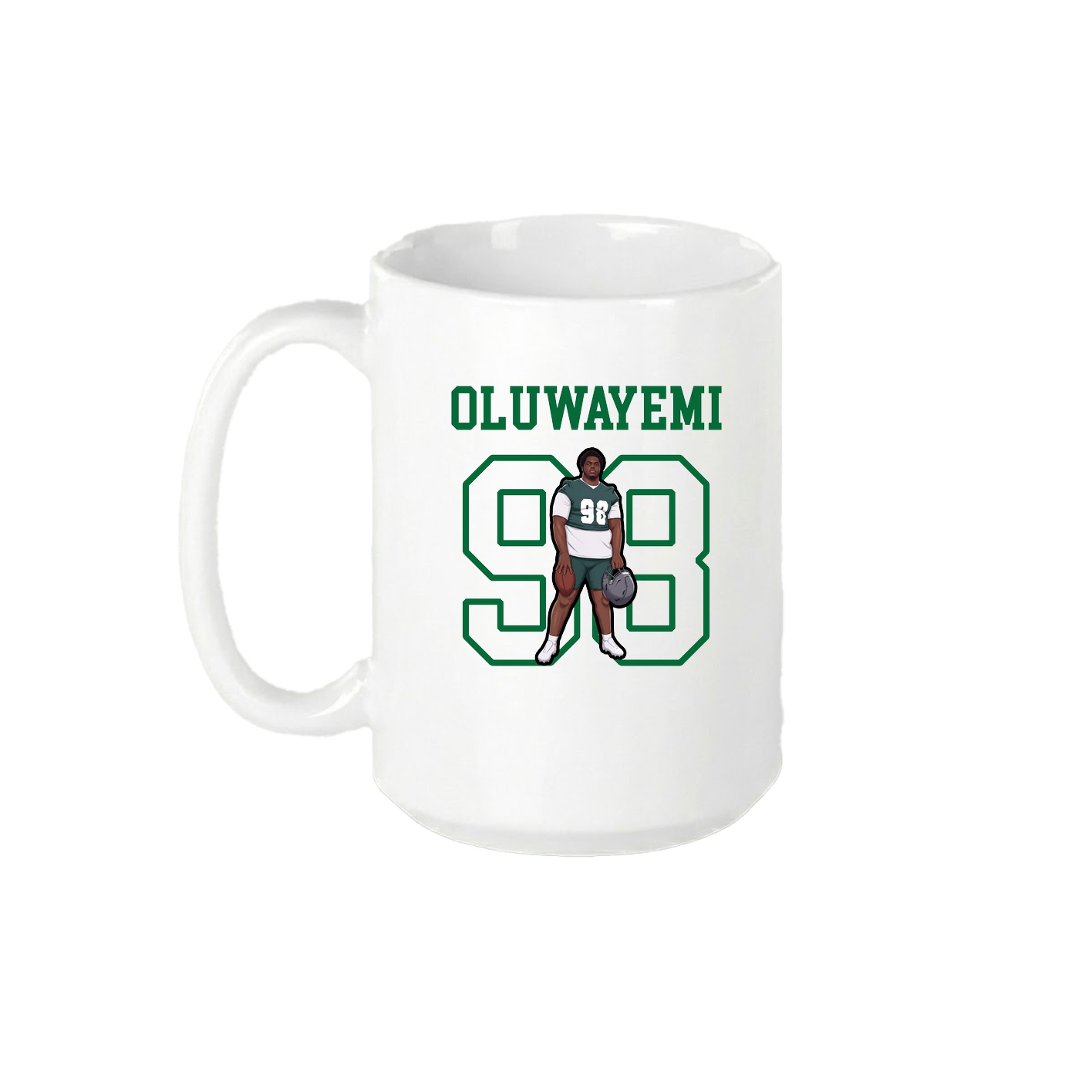 15oz Coffee Mug — Shirsey in White