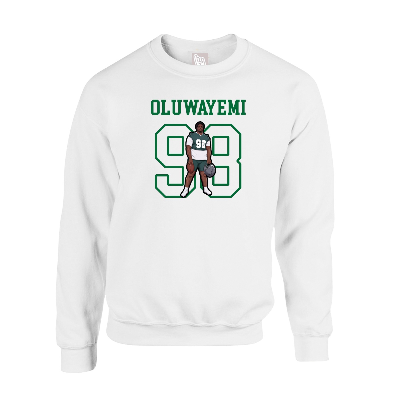 Fleece Crew — Shirsey in White