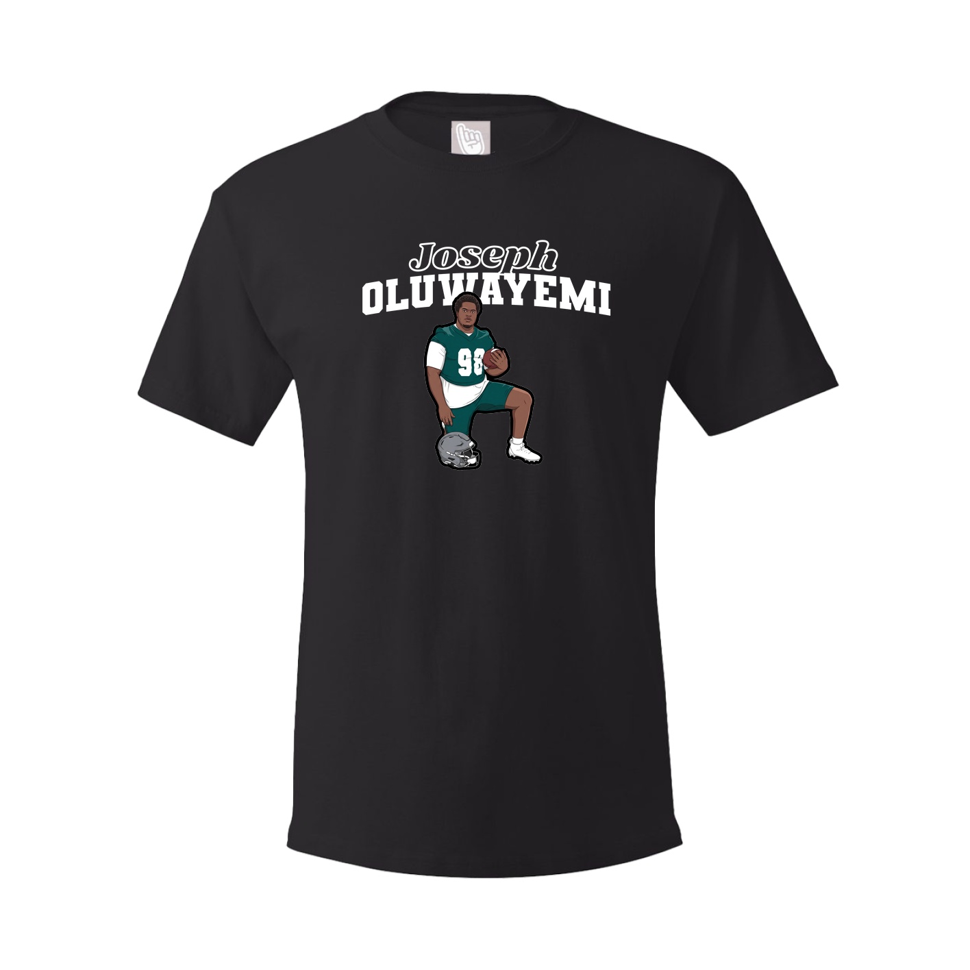 Youth Tee — Name Arch in Black