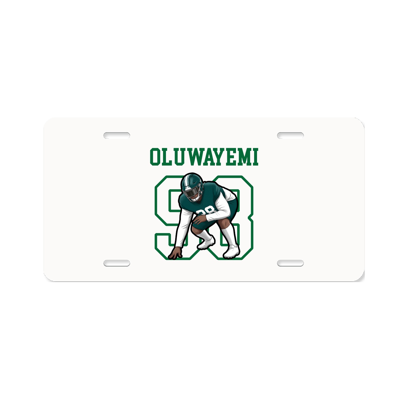 License Plate — Shirsey in Classic
