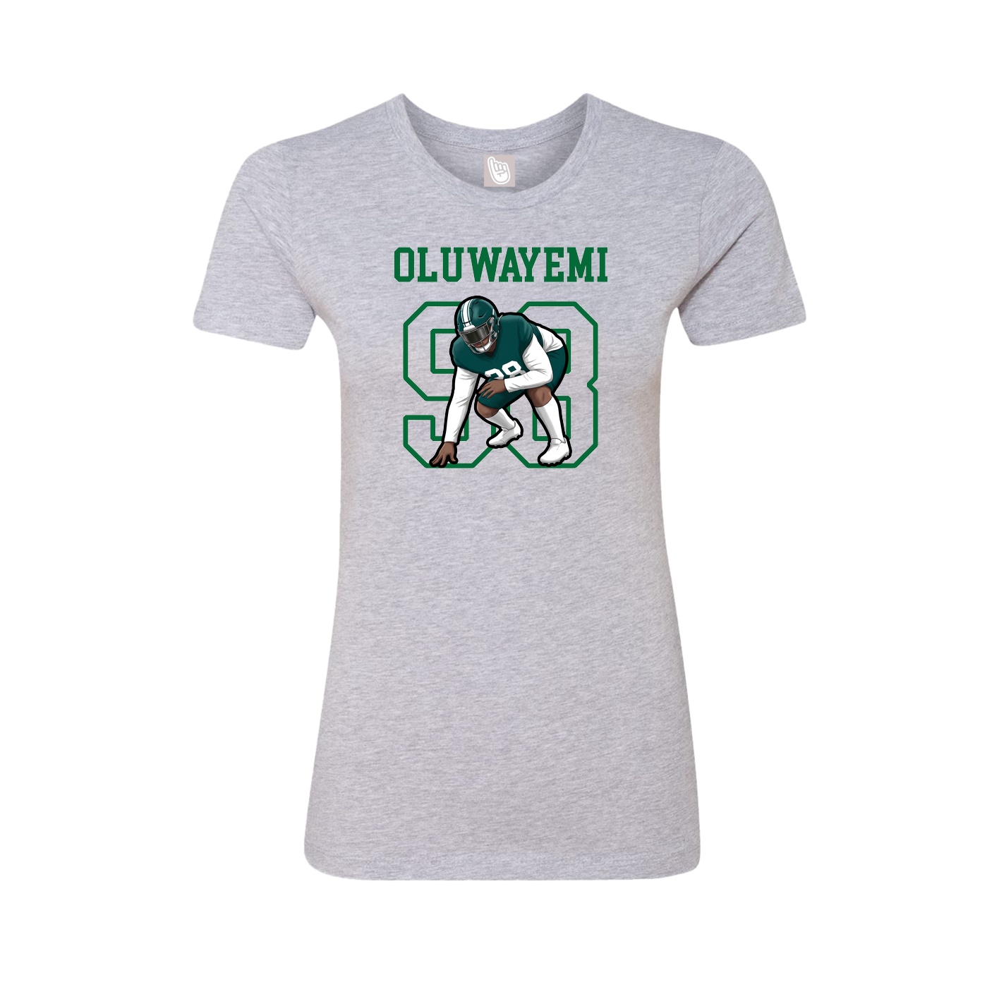 Fitted Women's Tee — Shirsey in Grey