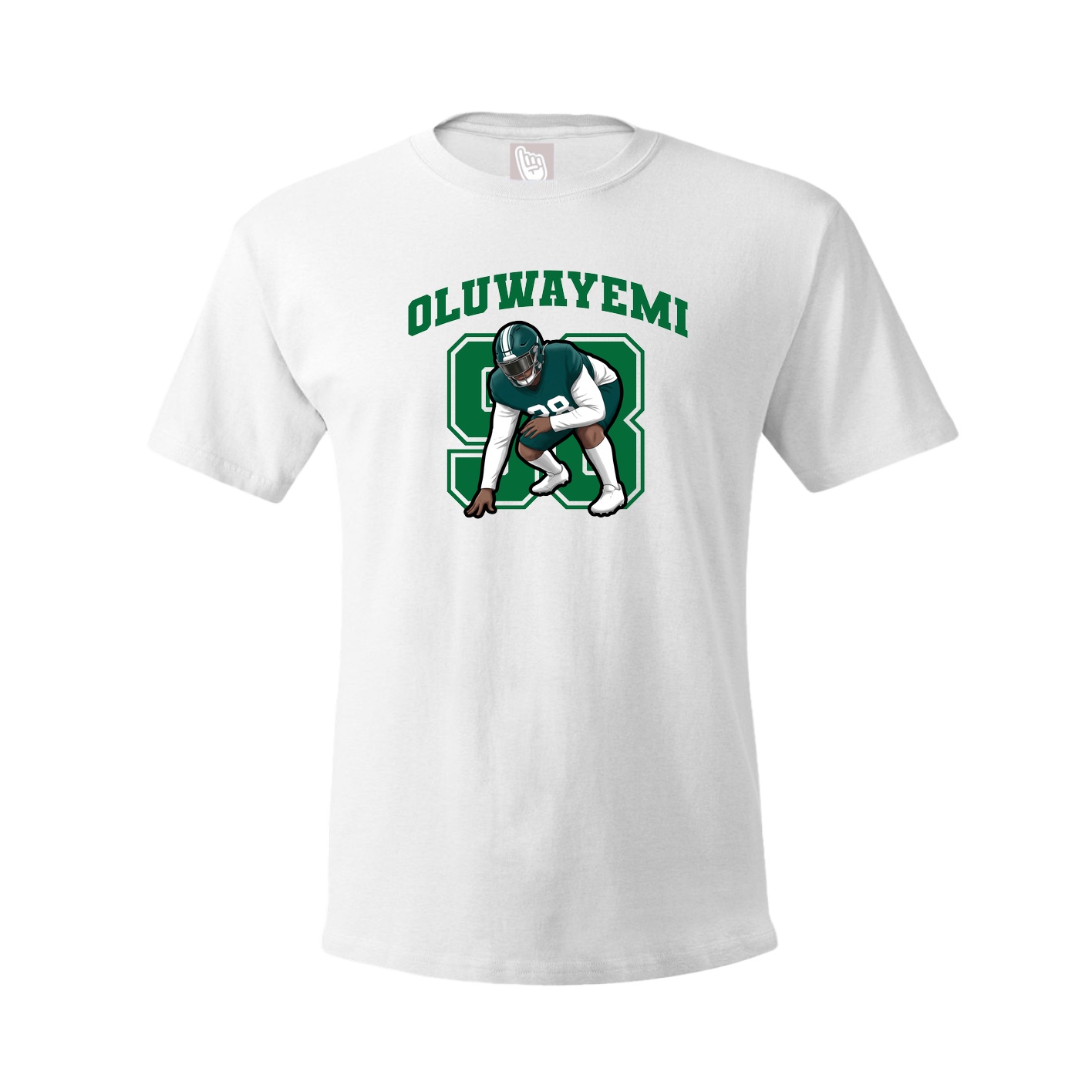Tee — Number in White