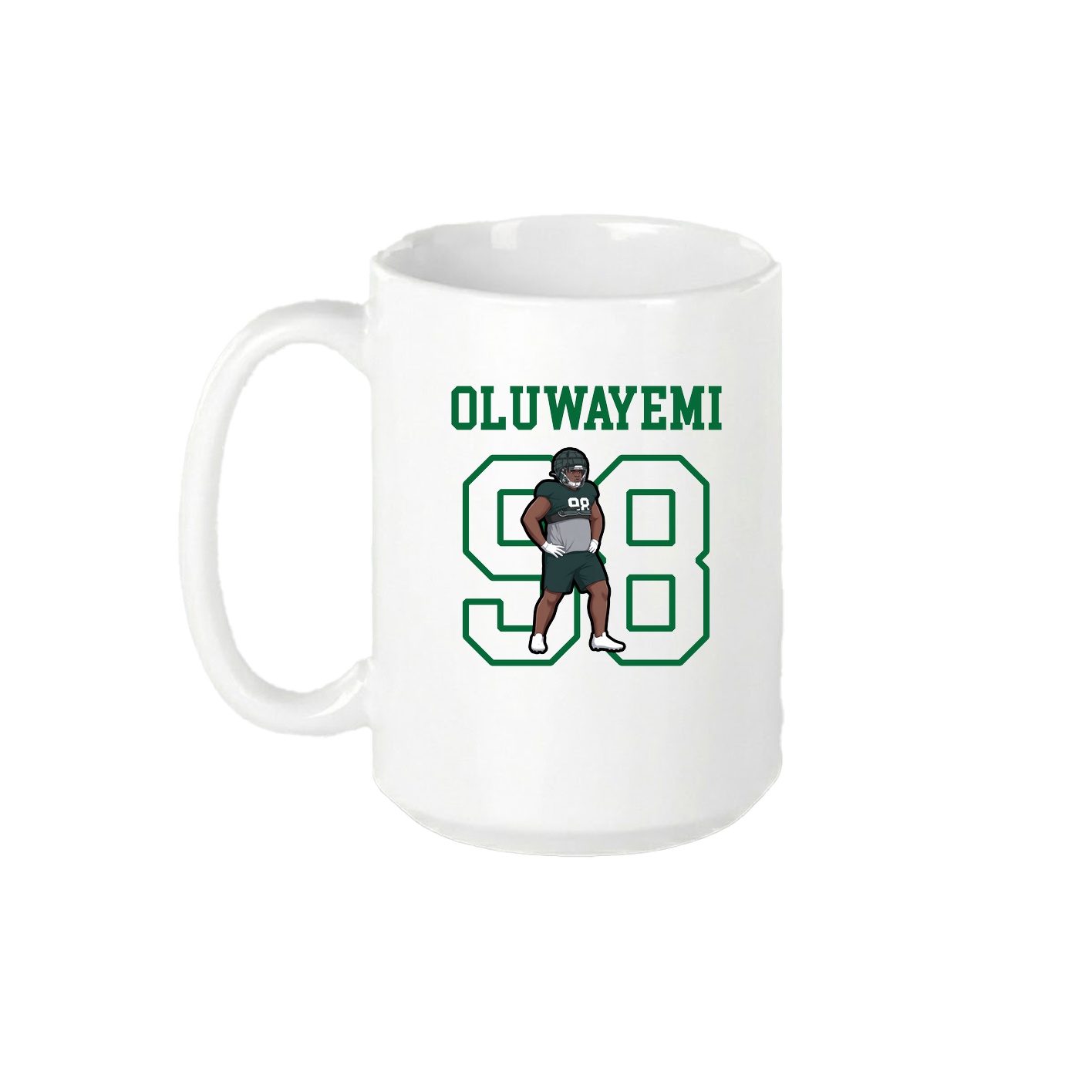 15oz Coffee Mug — Shirsey in White