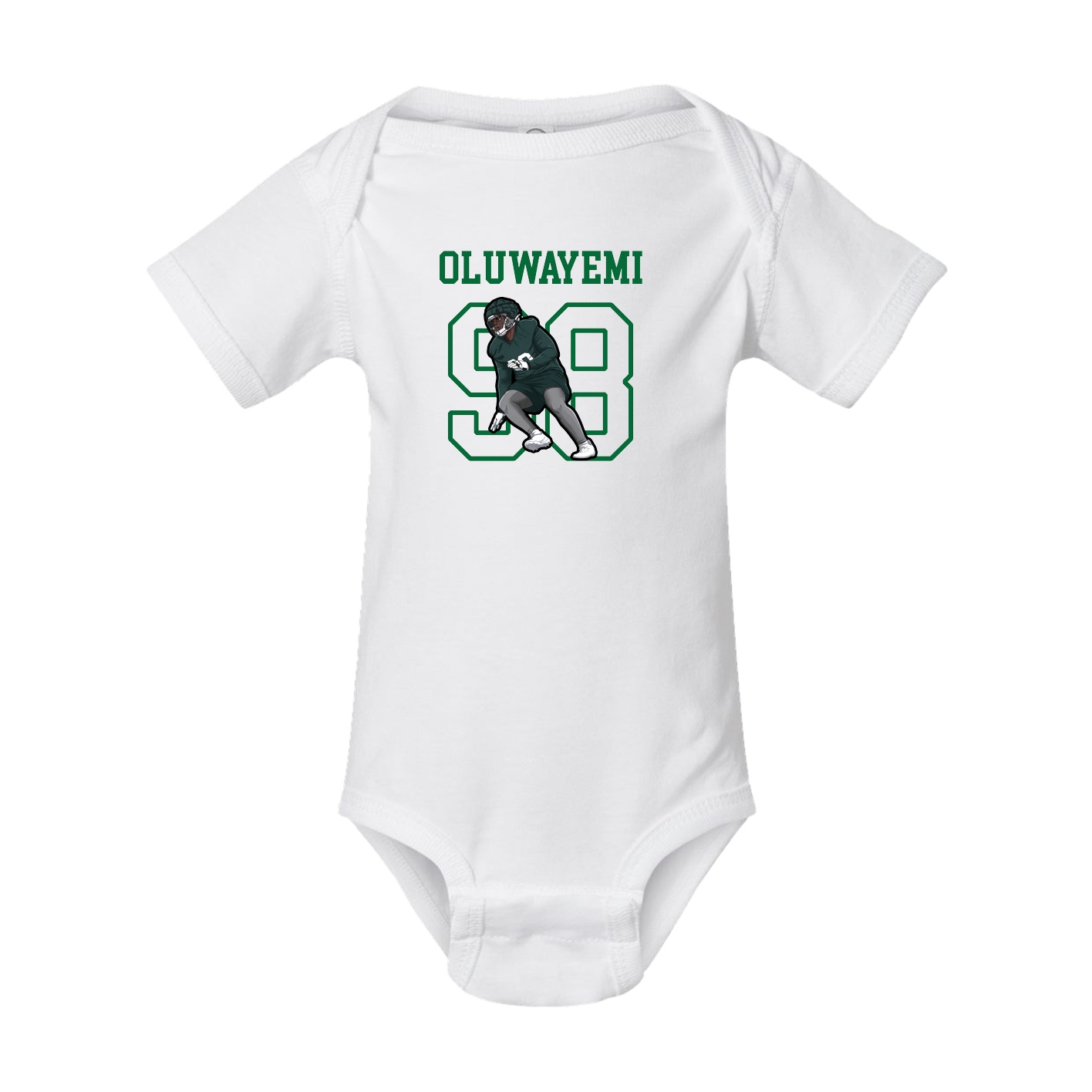 Baby Onesie — Shirsey in White