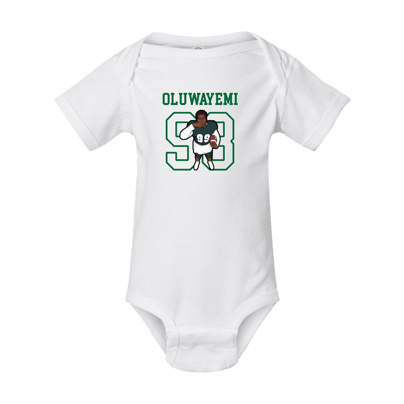 Baby Onesie — Shirsey in White