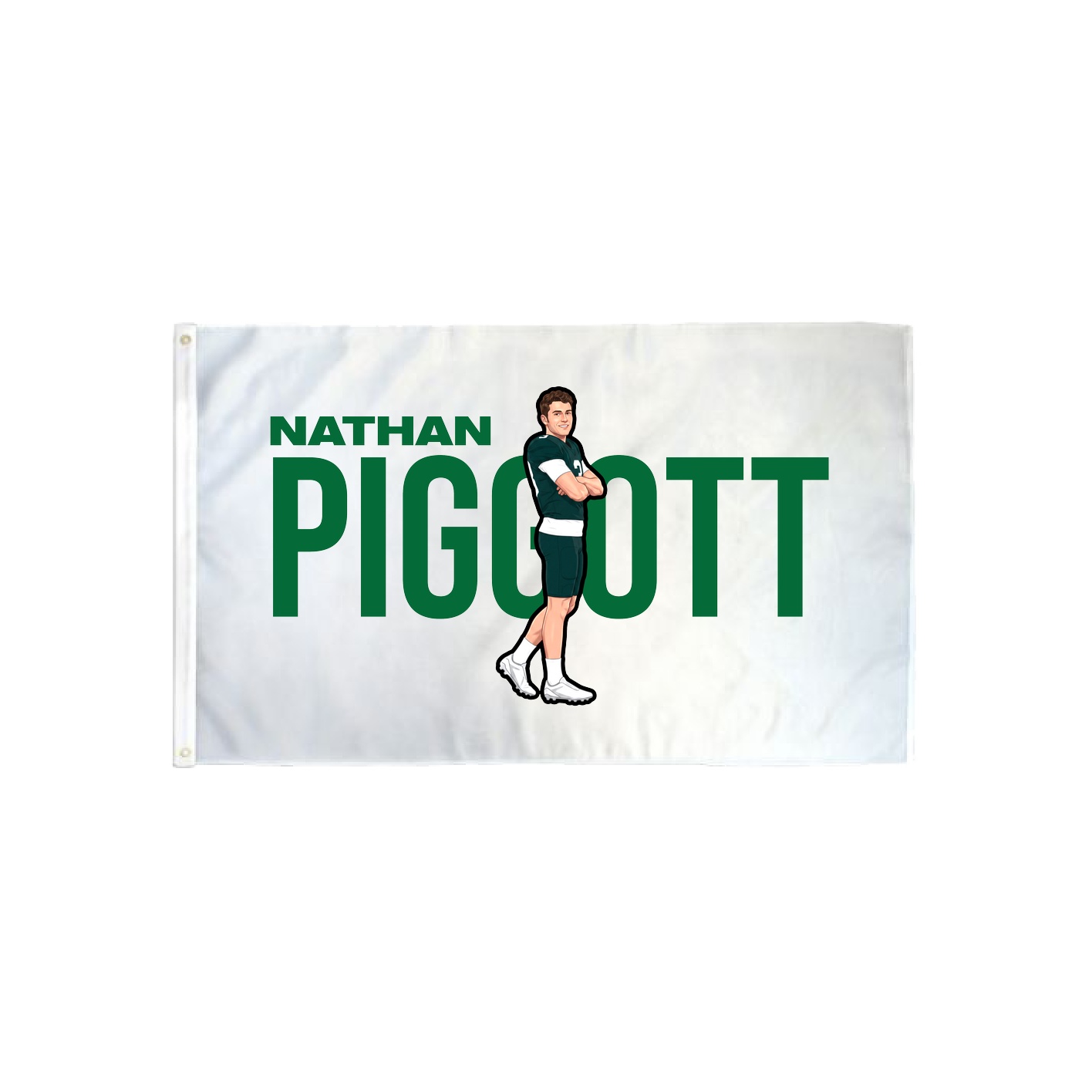 3x5 Flag — Player Name in Classic