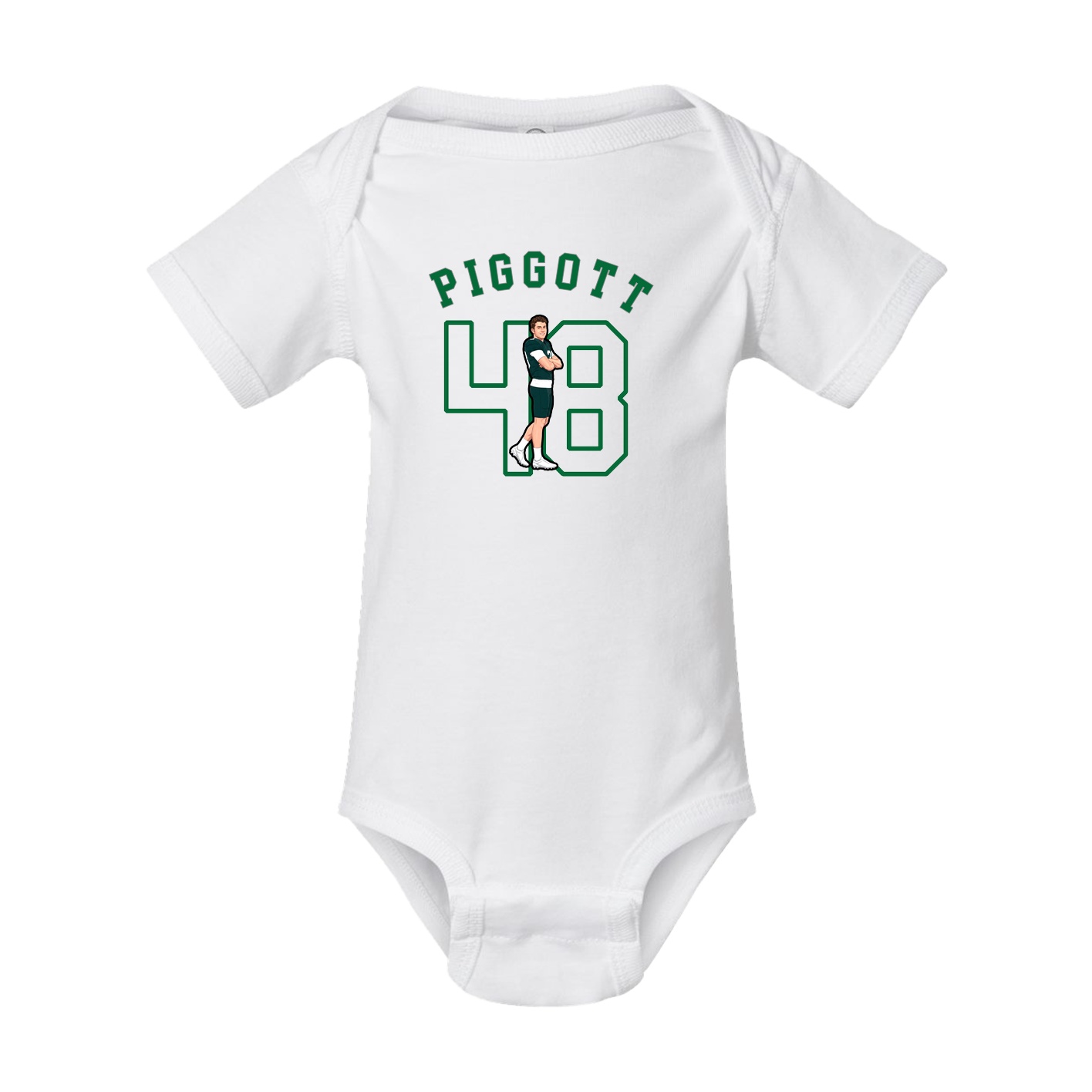 Baby Onesie — Shirsey Arch in White