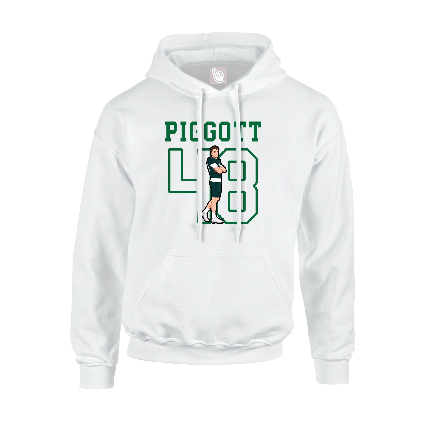 Youth Hoodie — Shirsey in White