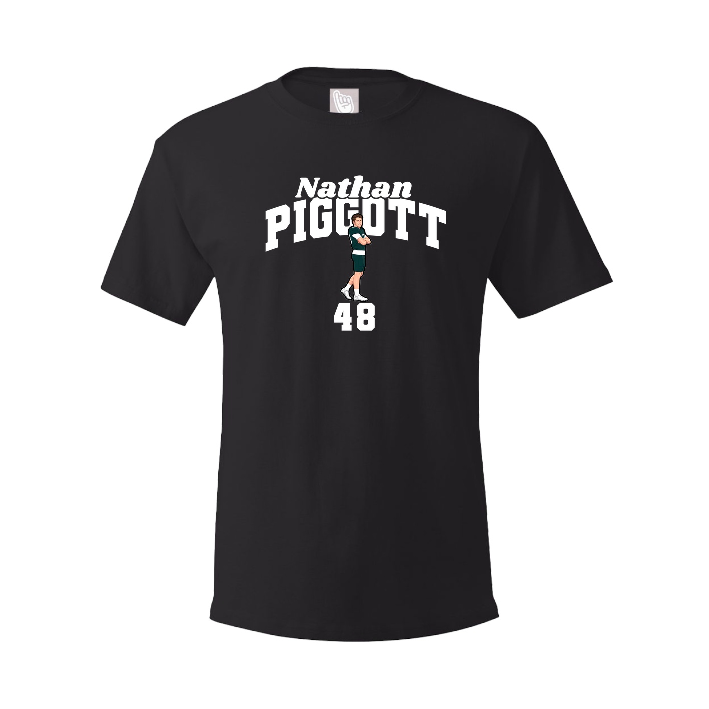 Tee — Signature Arch in Black