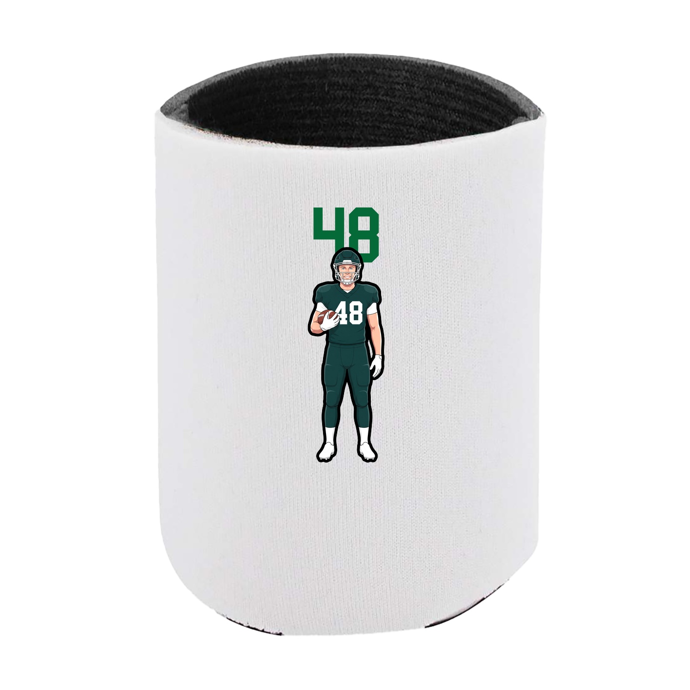 Can Holder — Number Top in White
