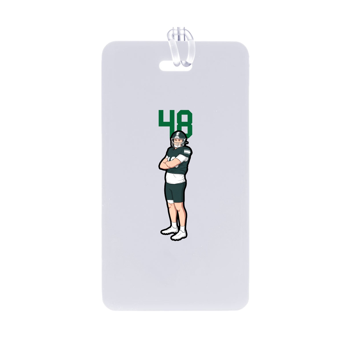 Bag Tag — Number Top in Classic