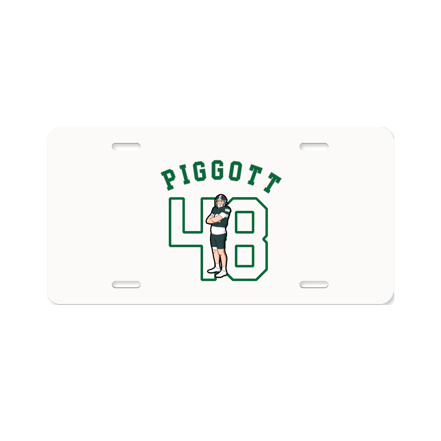 License Plate — Shirsey Arch in Classic
