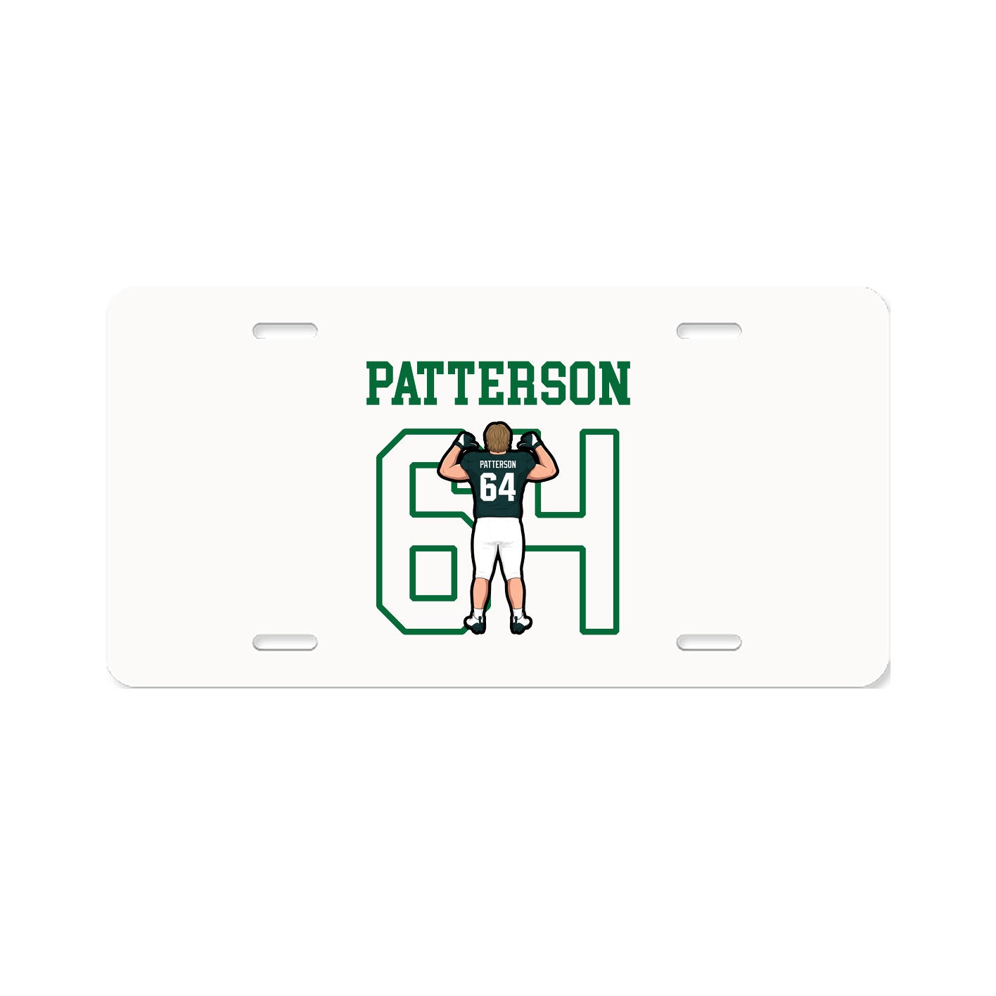 License Plate — Shirsey in Classic