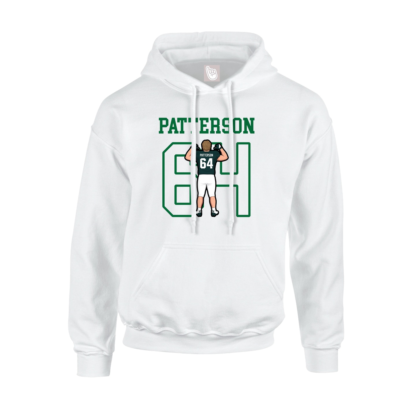 Youth Hoodie — Shirsey in White