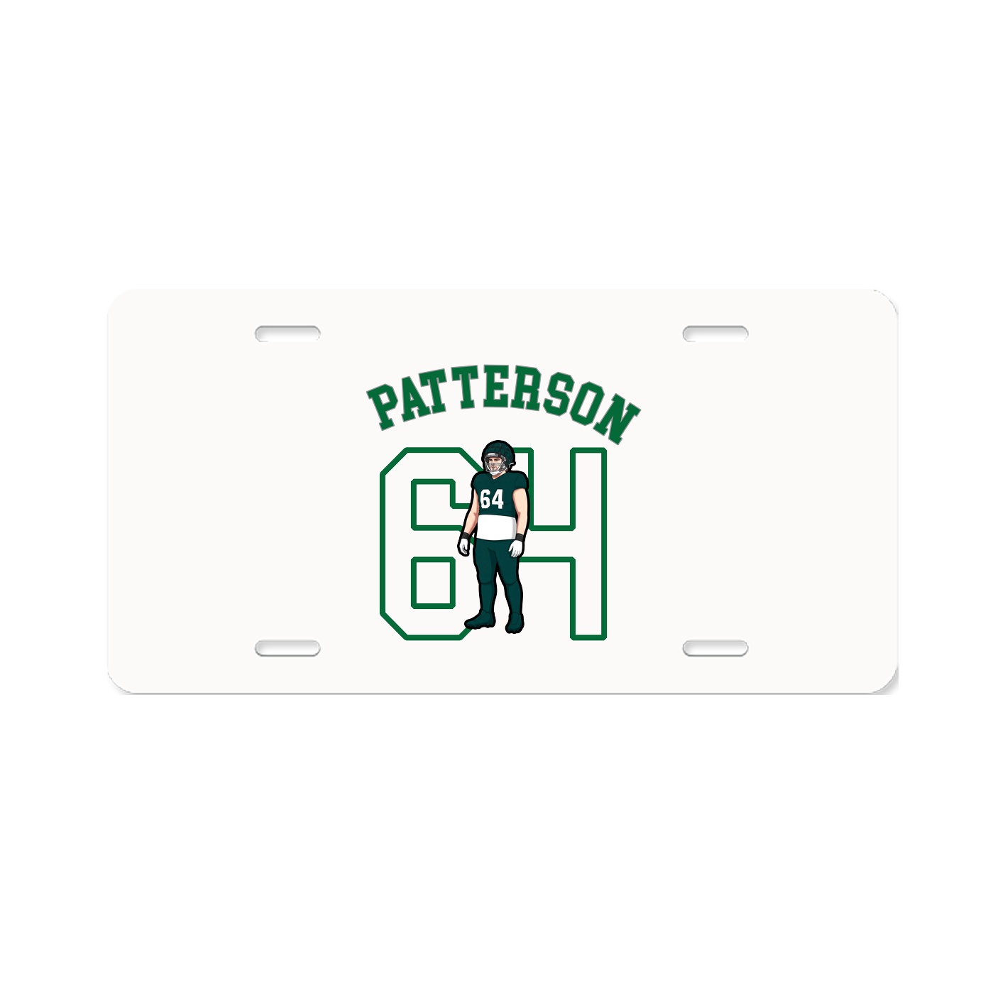 License Plate — Shirsey Arch in Classic